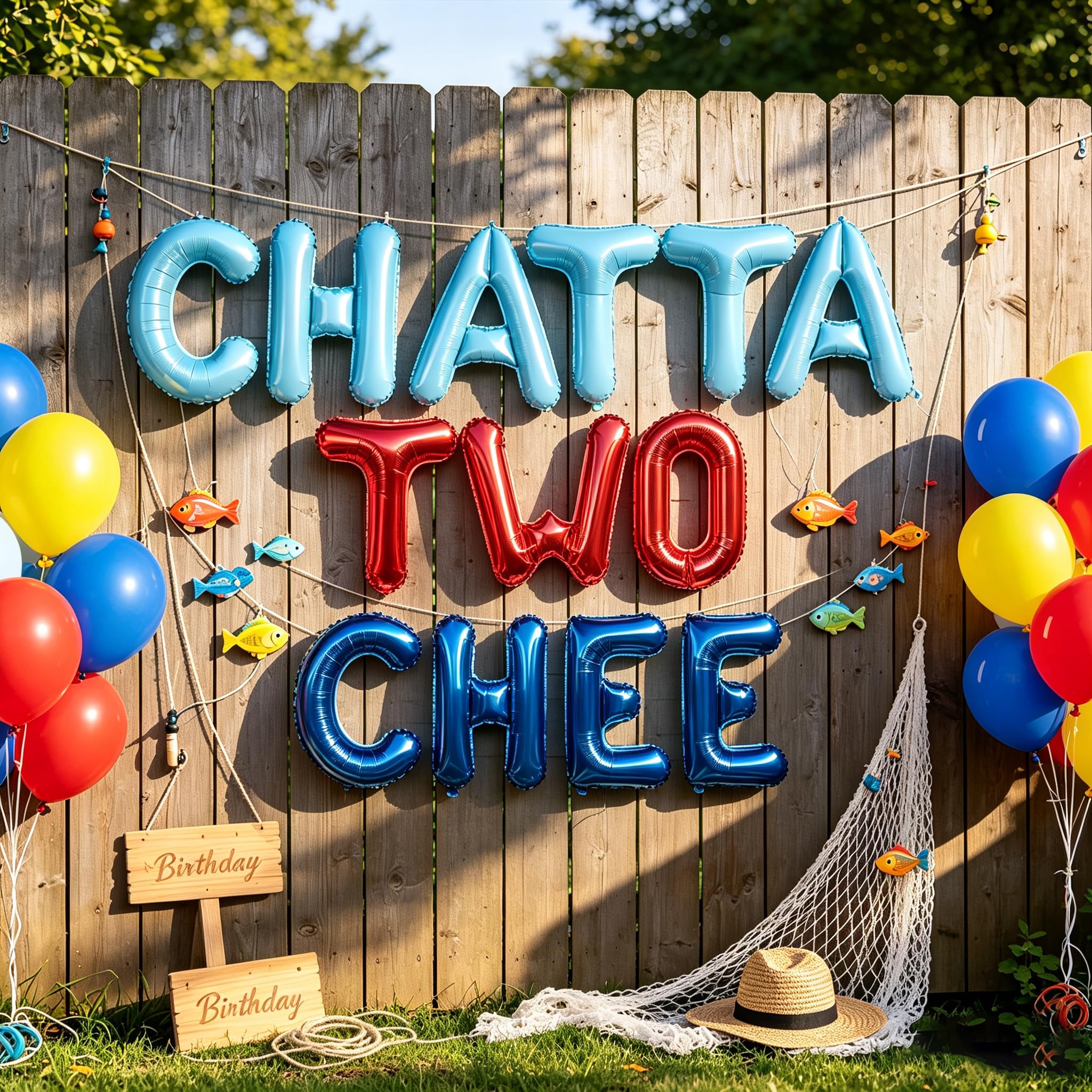 Photo 1 of Chatta Two Chee Birthday Party Balloons