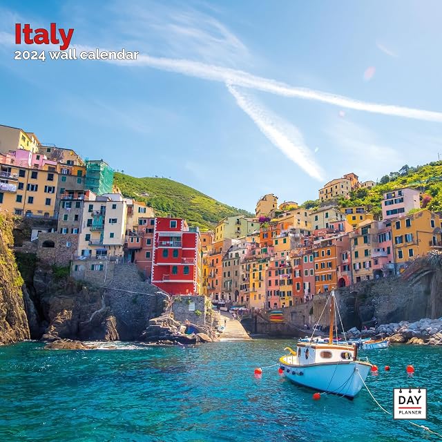 Italy Calendar 2024 | Square Wall Calendar | 16 Months | Dayplanner Publishing