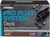 Pro Plug PVC Plugging System for use with AZEK English Walnut Decking - Stainless Steel - 350 pcs for 100 Sq. Ft