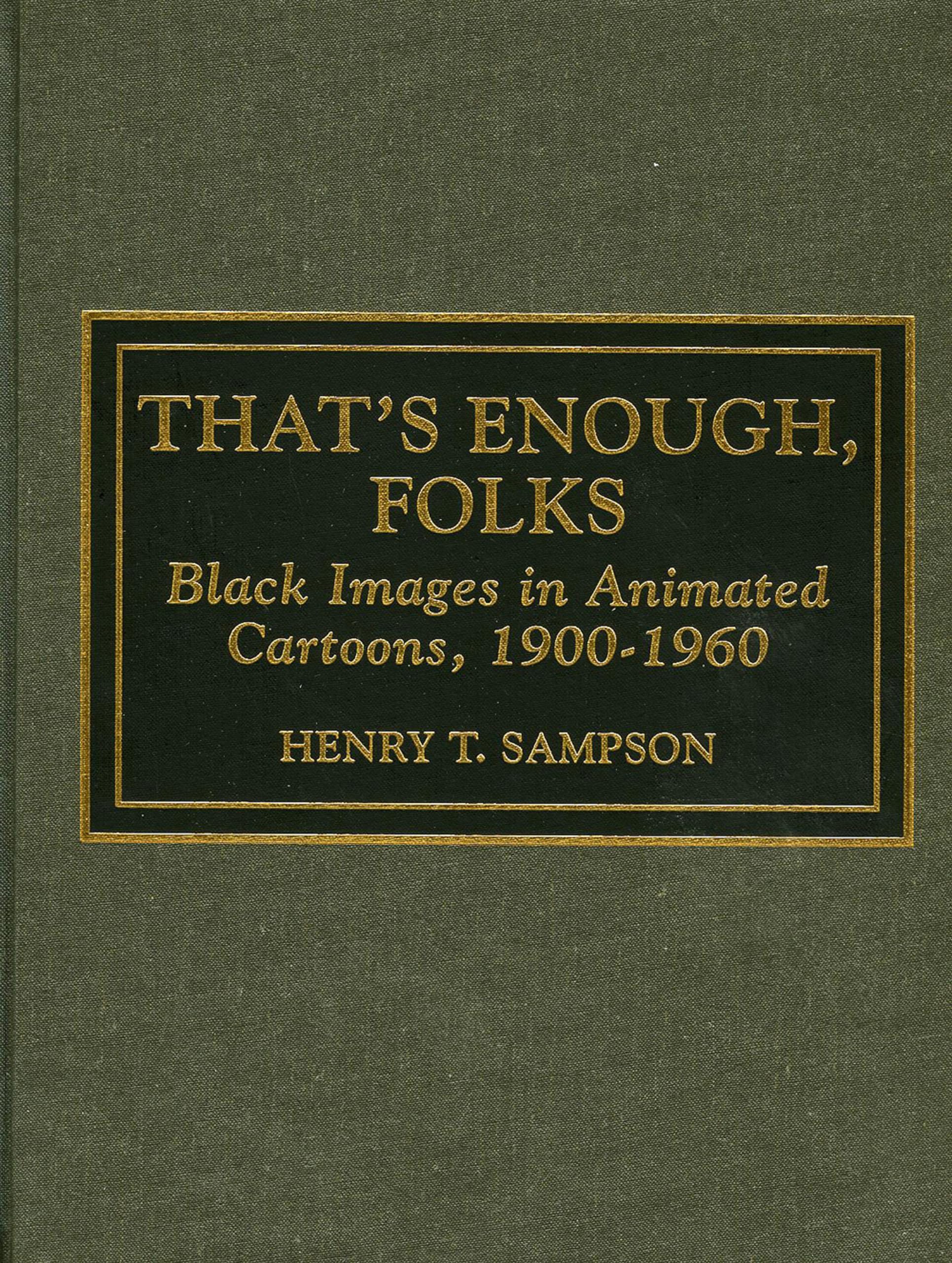 Black Images in Animated Cartoons livre de collection pour passionnés de cinéma