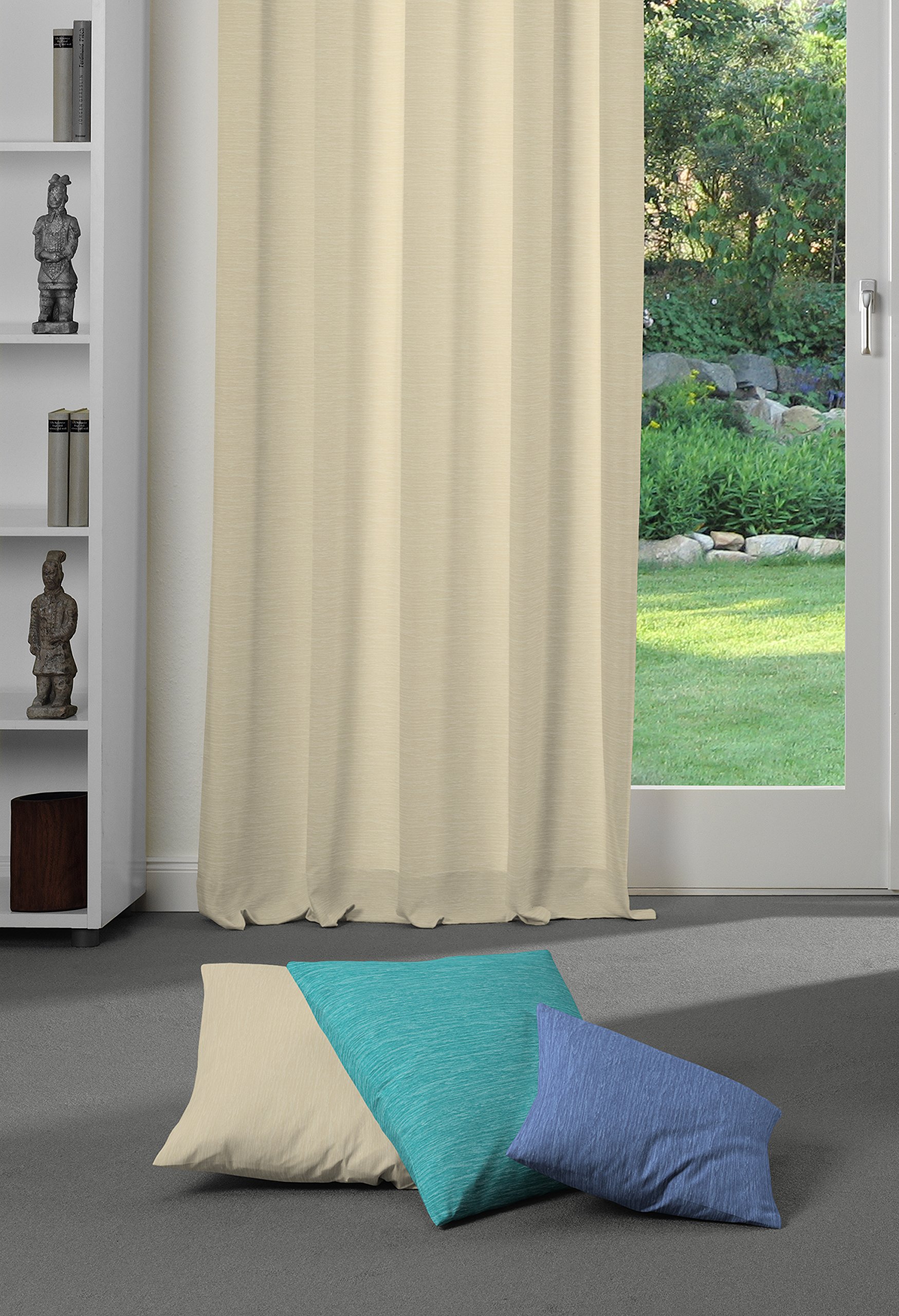 Wirth Set Fodere per Cuscini, poliacrilico, Terra, 40 x 60 cm, 2 unità