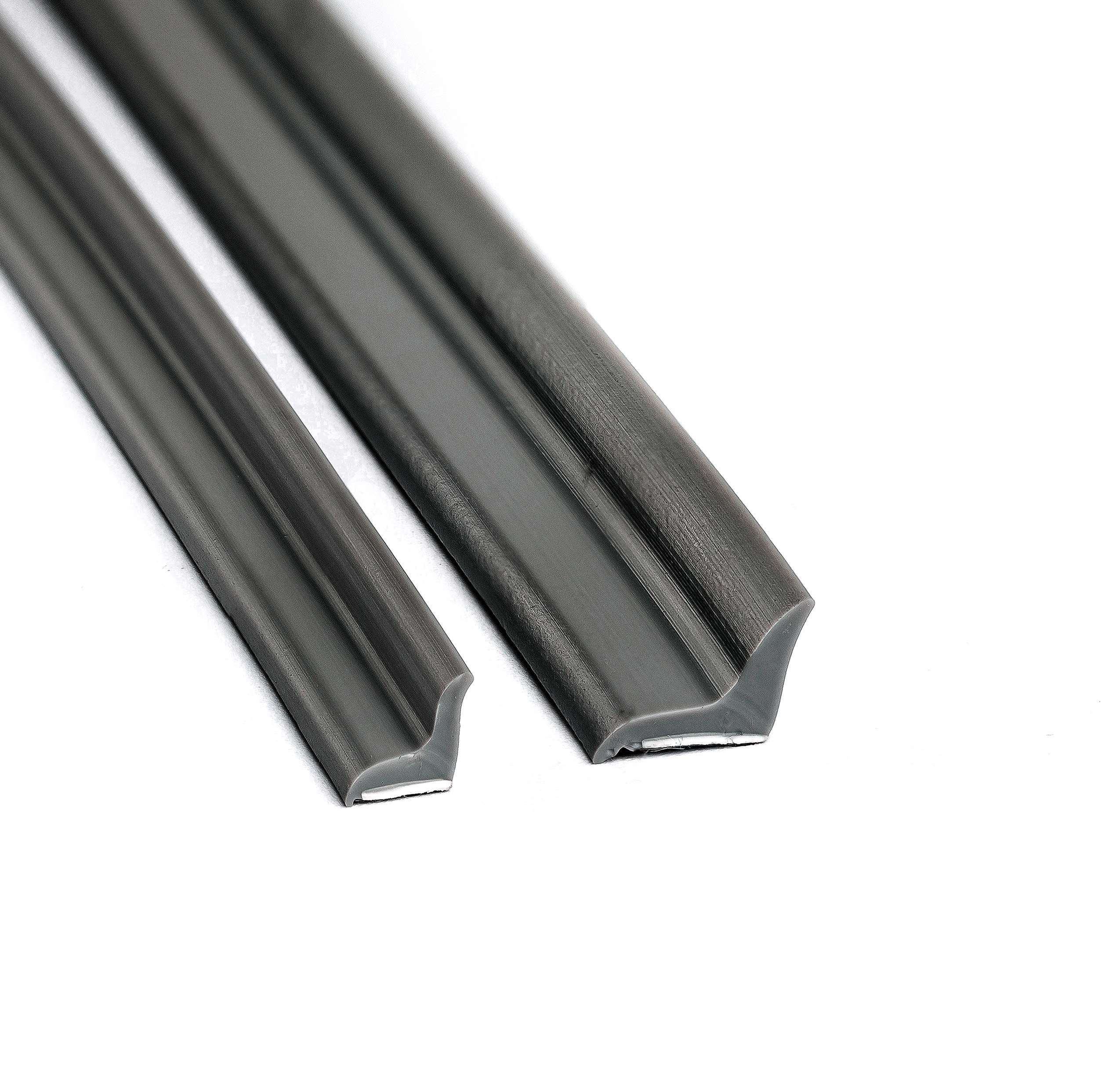 MultiSeal Sealing Solution - Innovative Silicone Alternative; Black, 5 METRES, Anti Mould, Anti fungal, Longer Lasting, Easy to fit (Small Profile 6mm x 6mm)