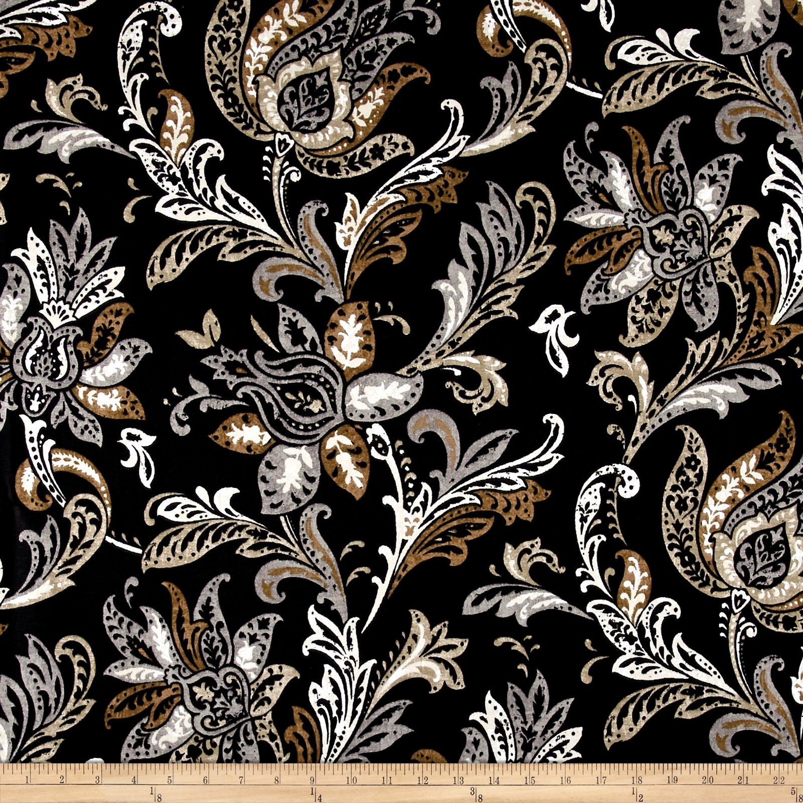 BRYANT INDUSTRIES 0546398 Bryant Sephora Caviar Fabric by The Yard