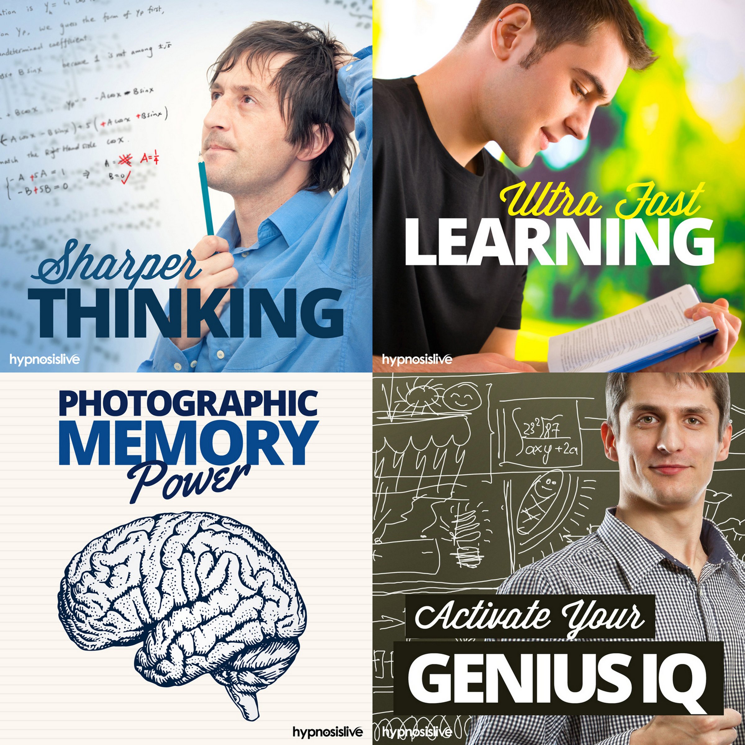 Sharp Mind Hypnosis Bundle: Enhance Your Intelligence, with Hypnosis