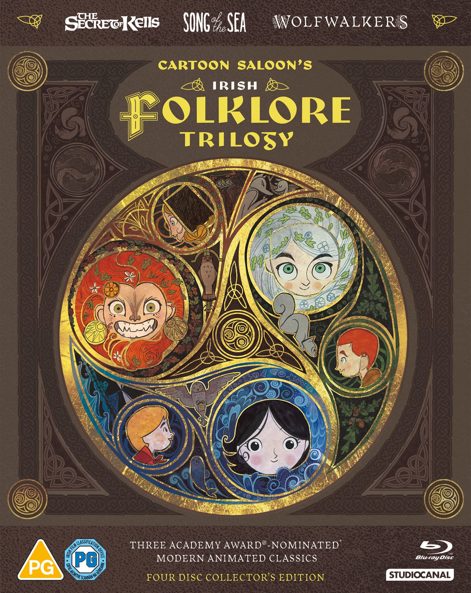 Cartoon Saloon Irish Folklore Trilogy [Blu-ray] [2021]