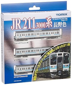 TOMIX 鉄道模型 3点セット Nゲージ Amazon | TOMIX Nゲージ 211 3000系近郊電車 長野色 セット 3両