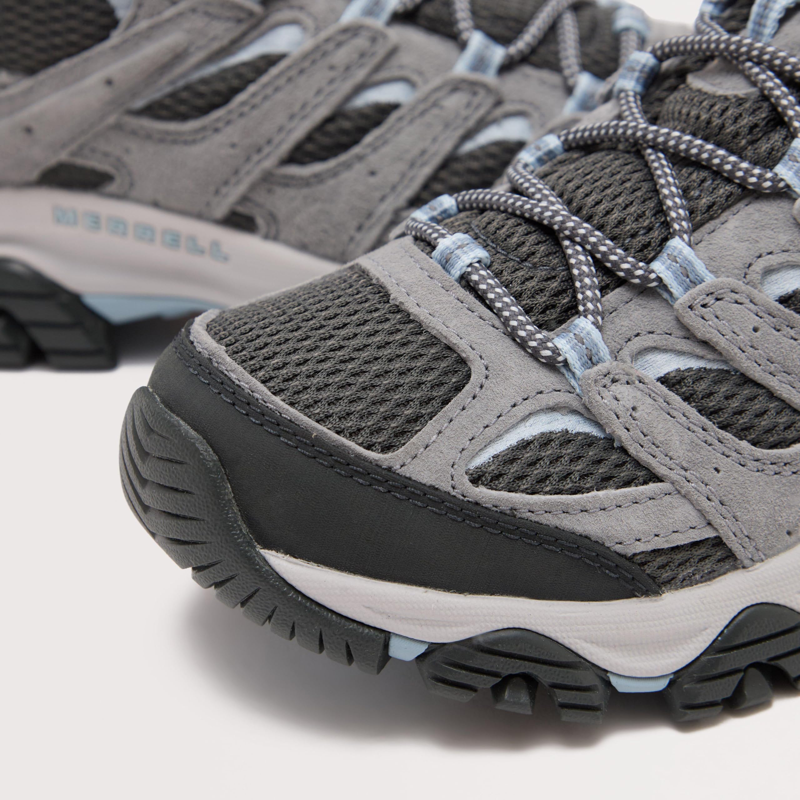 Merrell Moab 3 Mid Gore-Tex Damen-Wanderschuh, wasserdicht, Schweinsleder und Mesh-Obermaterial, Vibram TC5+ Außensohle