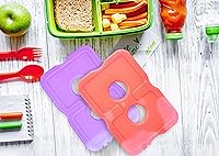 Vista 32 de Healthy Packers Cool Pack, Slim Long-Lasting Ice Packs - Great for Coolers or Lunch Box
