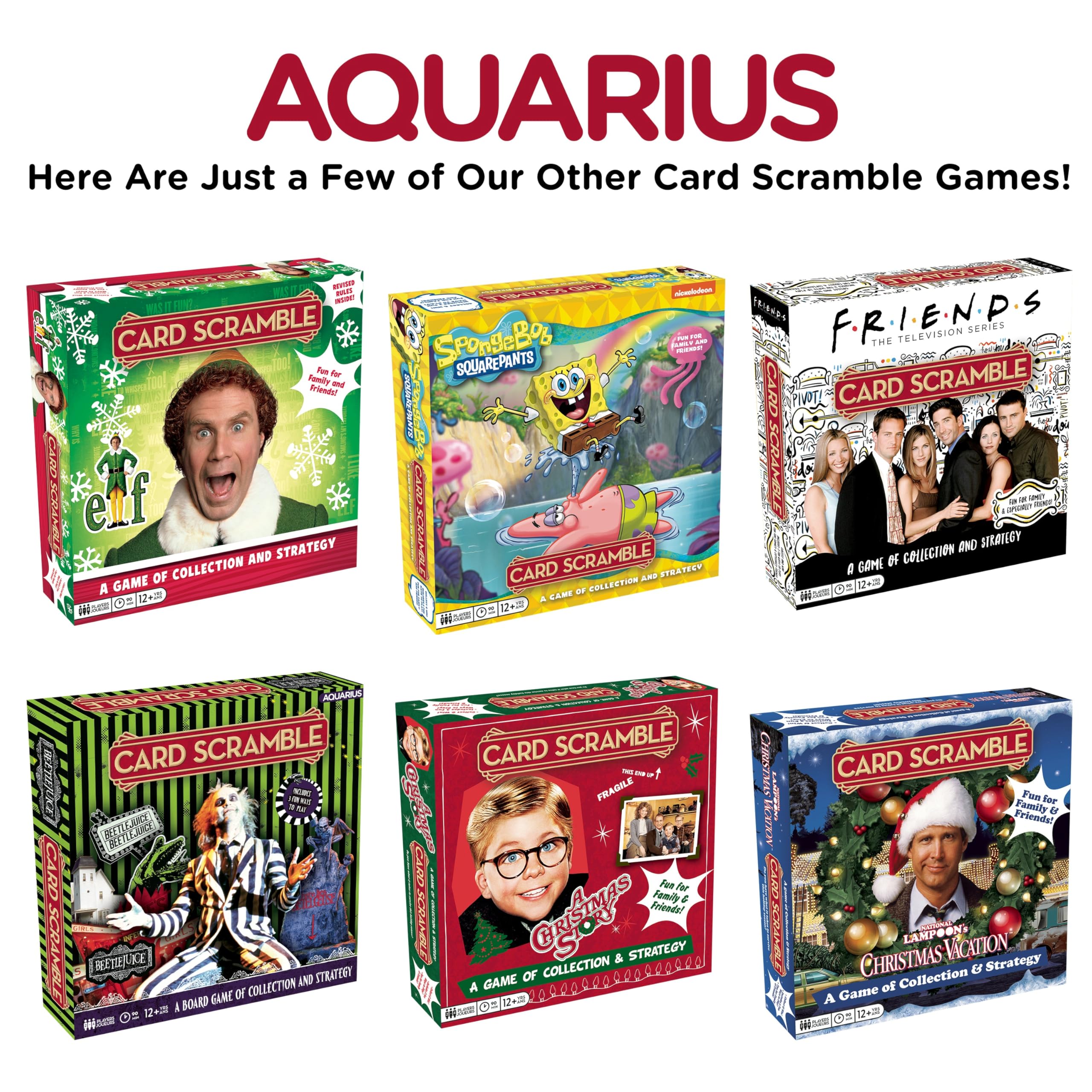 AQUARIUS - A Christmas Story Card Scramble Board Game - Image 5