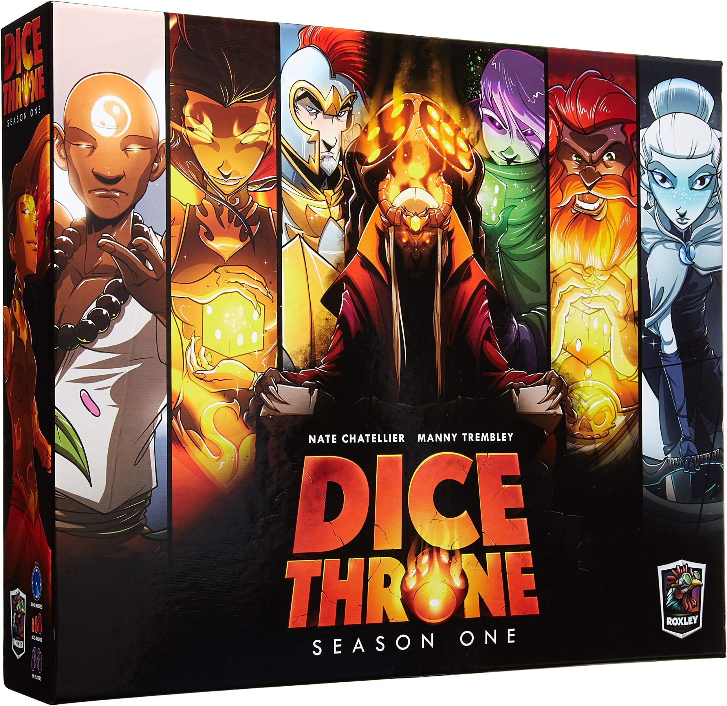 Roxley Games Dice Throne,Combat Game
