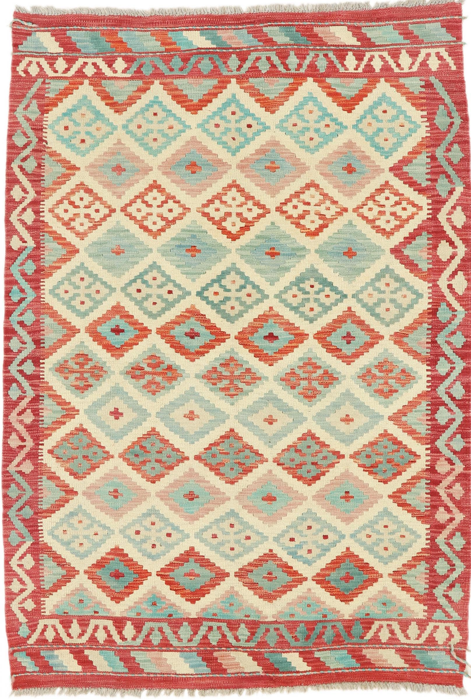 Tapis en laine Kilim Afghan isolant pour réchauffer les sols froids