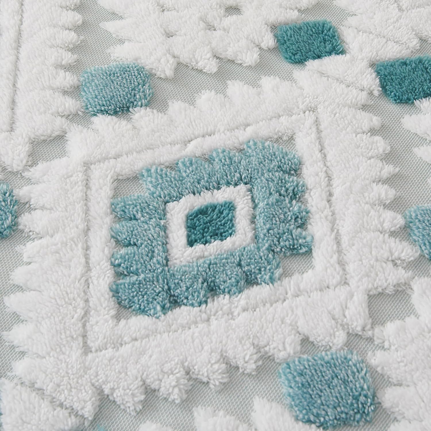 LEVINIS Large Bohemian Bed Blankets 80'' × 90'', Ultra Soft Aztec Bed Blanket for All Season, Cozy, Plush, Bohemian Throw Blanket for Couch/Sofa/Office/Camping, Blue - Image 5