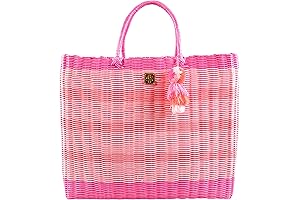 Chic and Spacious Simply Southern Key Largo PVC Tote Bag