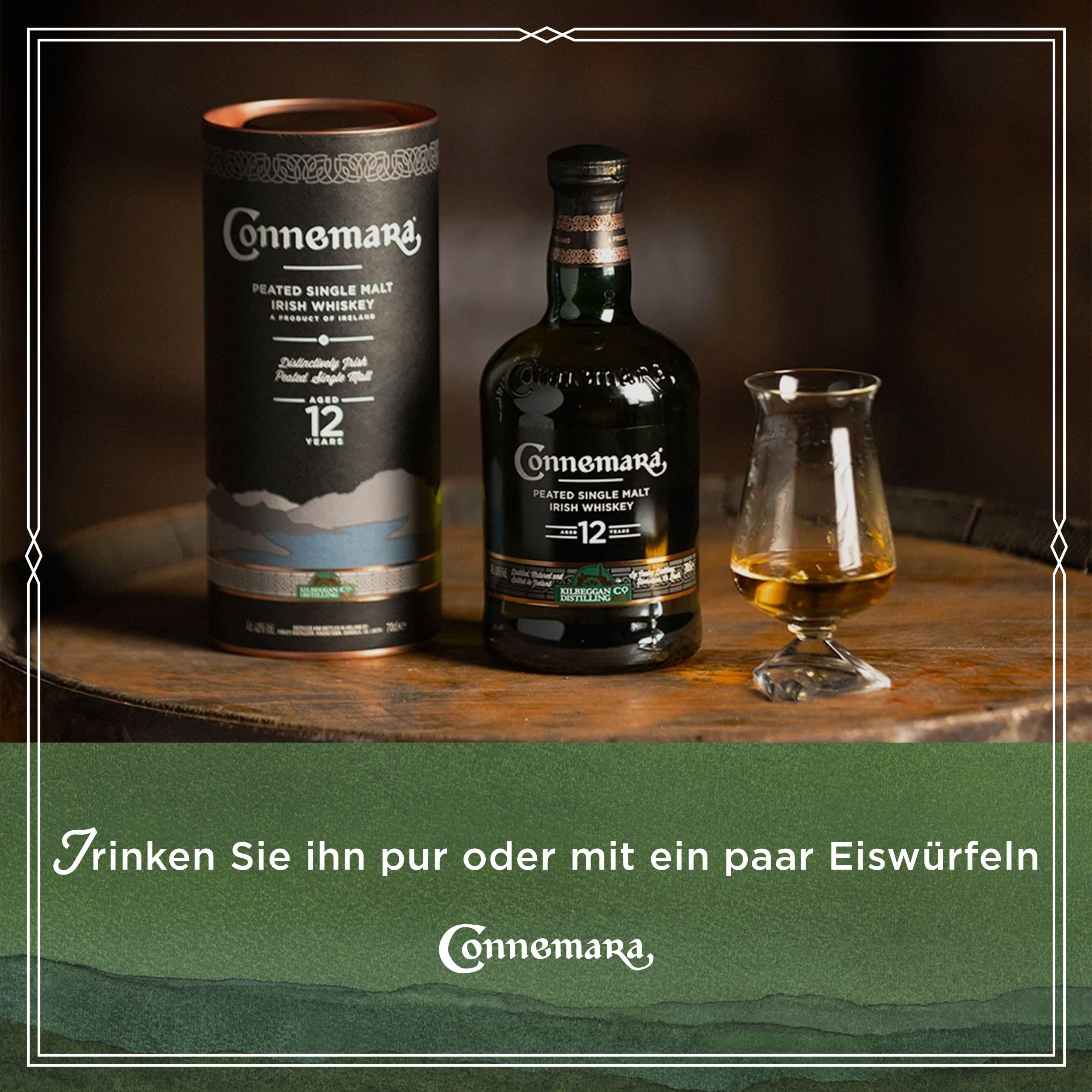 Connemara 12 Jahre | Single Malt Irish Whiskey | 40% Vol | 0,7l