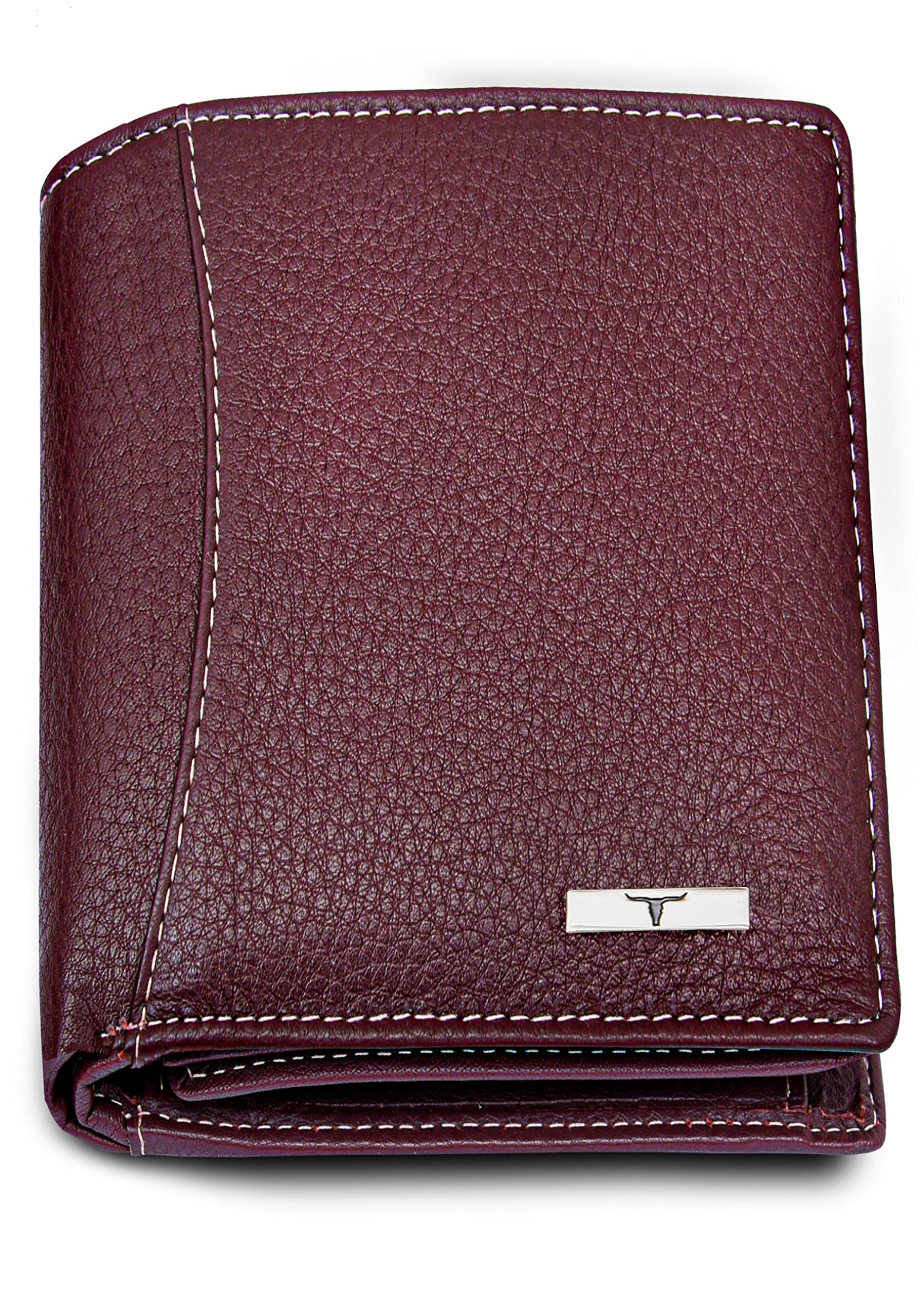 URBAN FOREST Brown Leather Men's Wallet (UBF130BRN1018)
