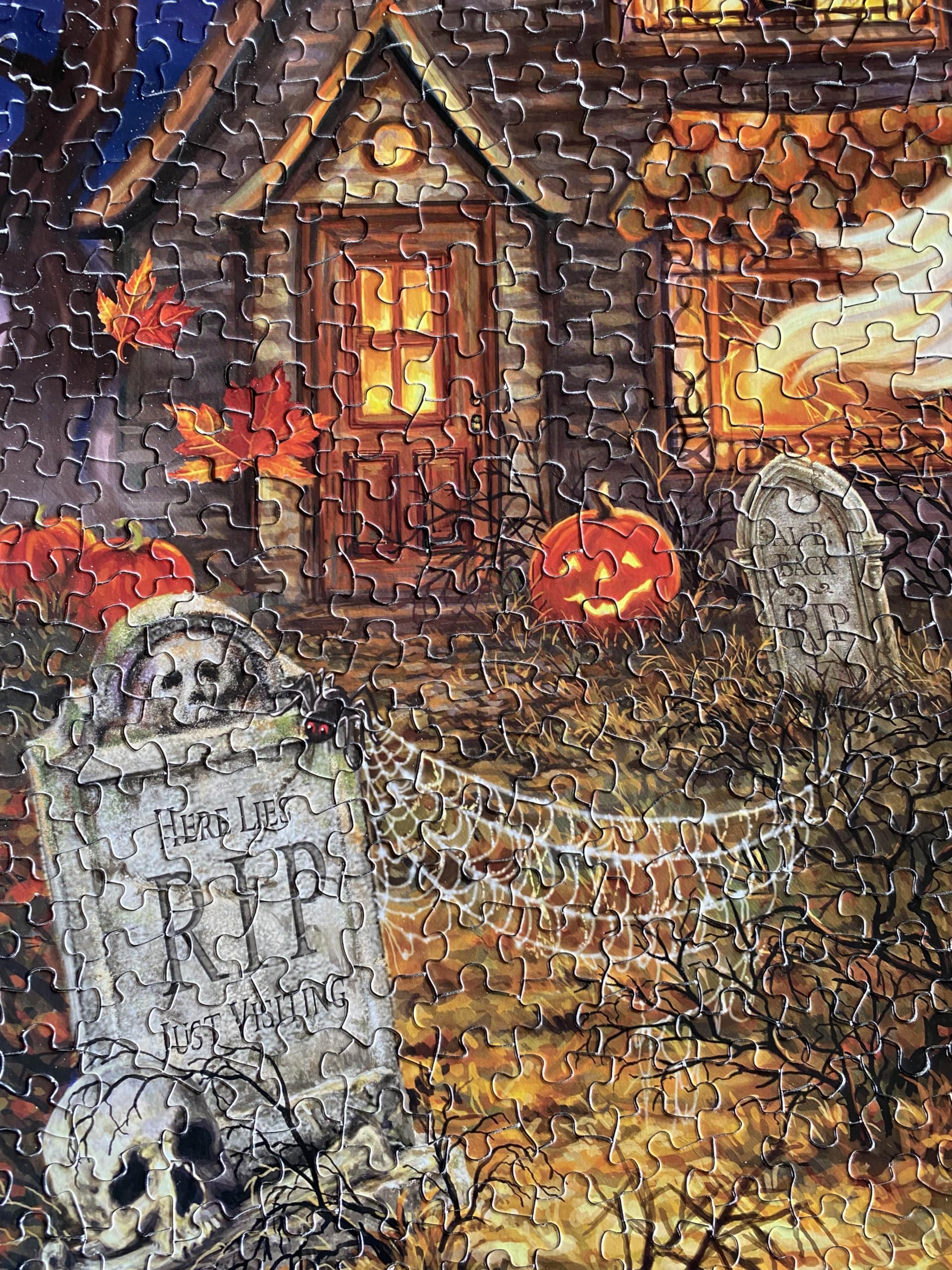 Springbok Halloween Haunted House - 1000 Piece Jigsaw Puzzle for Adults - Made in USA