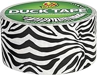 Vista 2 de Cinta adhesiva Duck con diseño de cebra, 280110