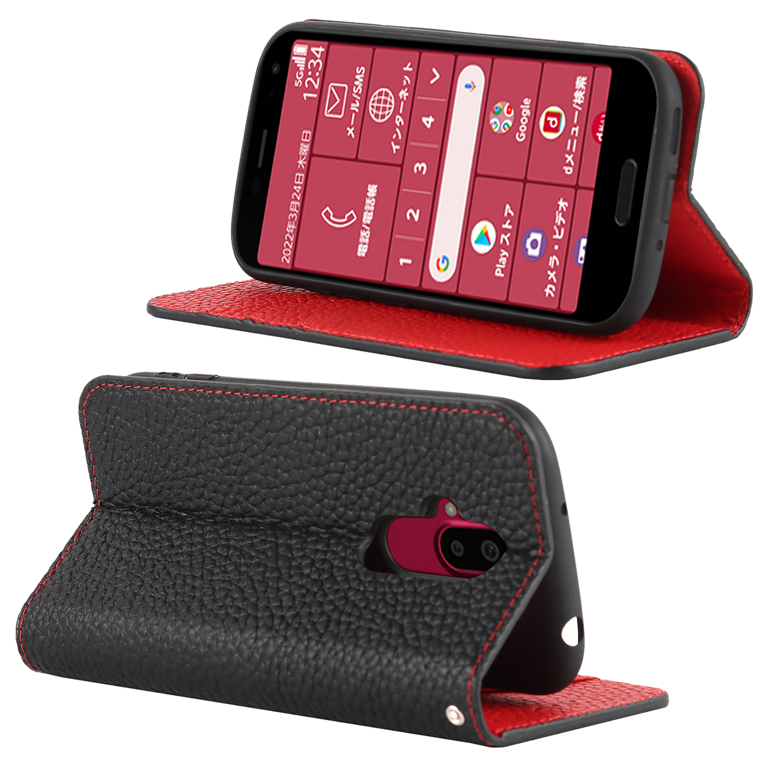 Amazon.co.jp: Sailortech 縄掛け for iphone xsmaxカバー 財布型