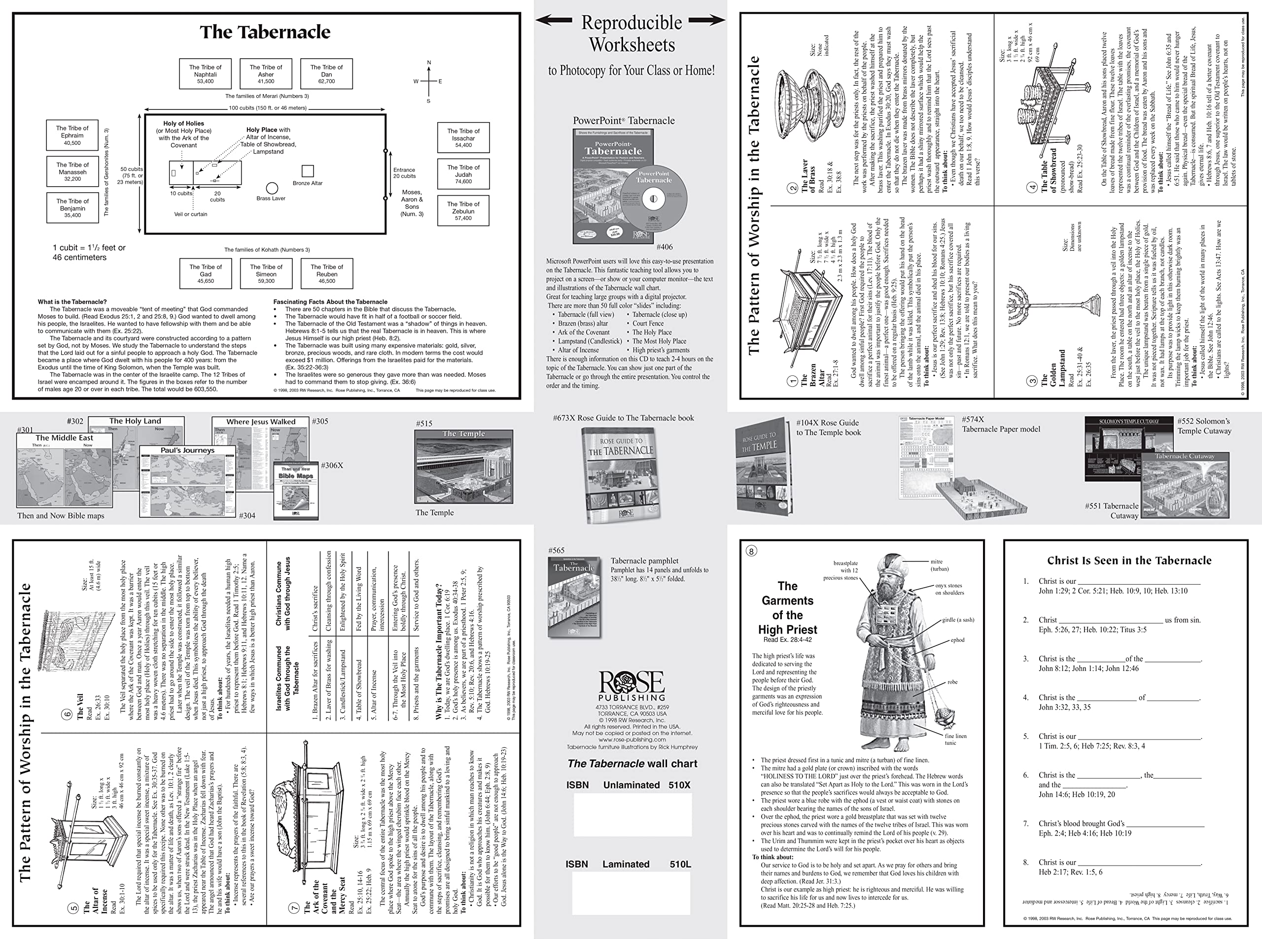 The Tabernacle Wall Chart - Image 3