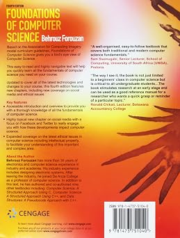 Foundations Of Computer Science