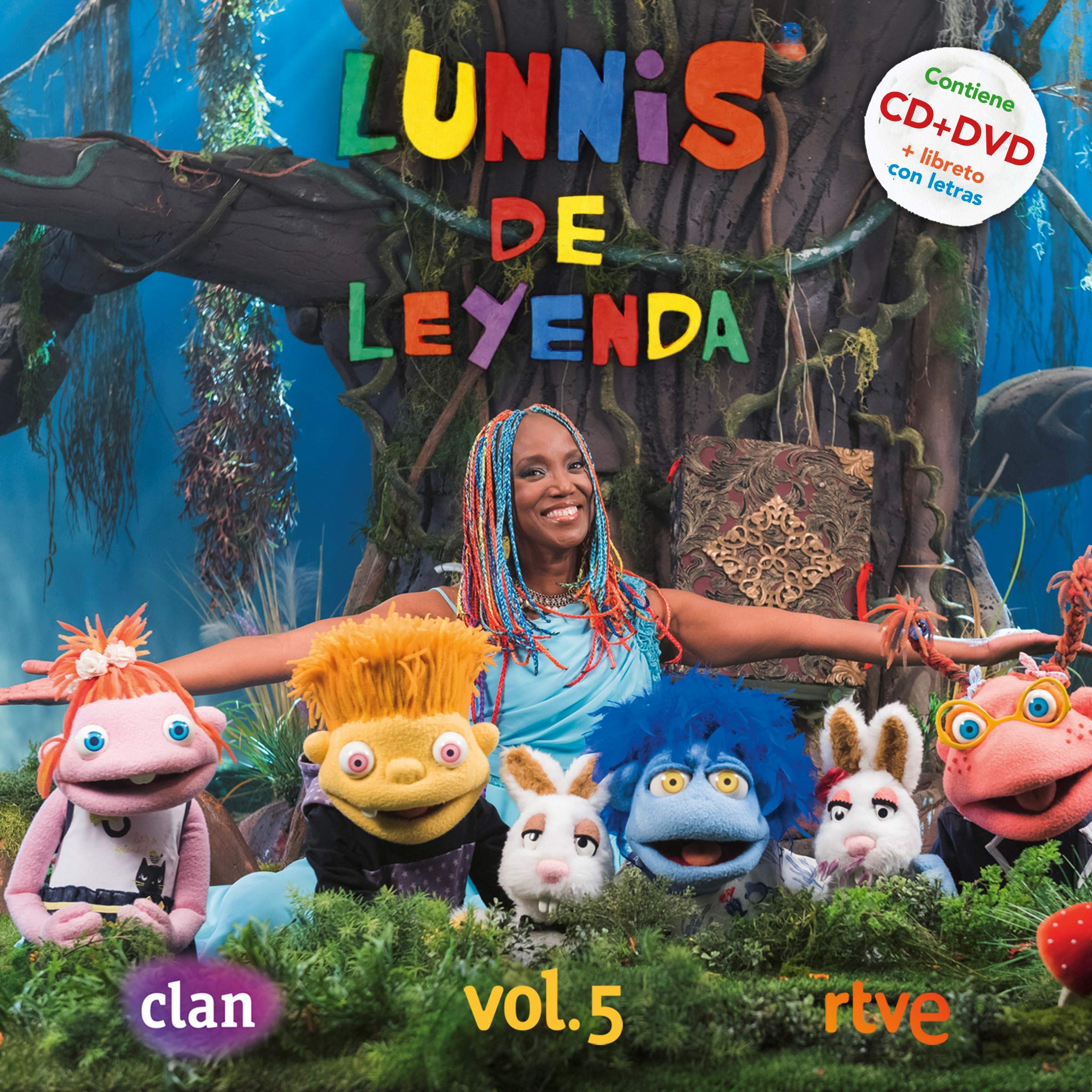 Lunnis De Leyenda Volumen 5 CD DVD
