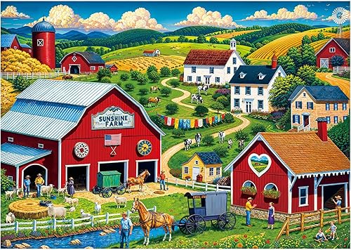 Vista 11 de Rocorose Rompecabezas de 1000 piezas, rompecabezas inspiradores de playa para adultos y familias, océano tropical, amanecer, puesta de sol, escena