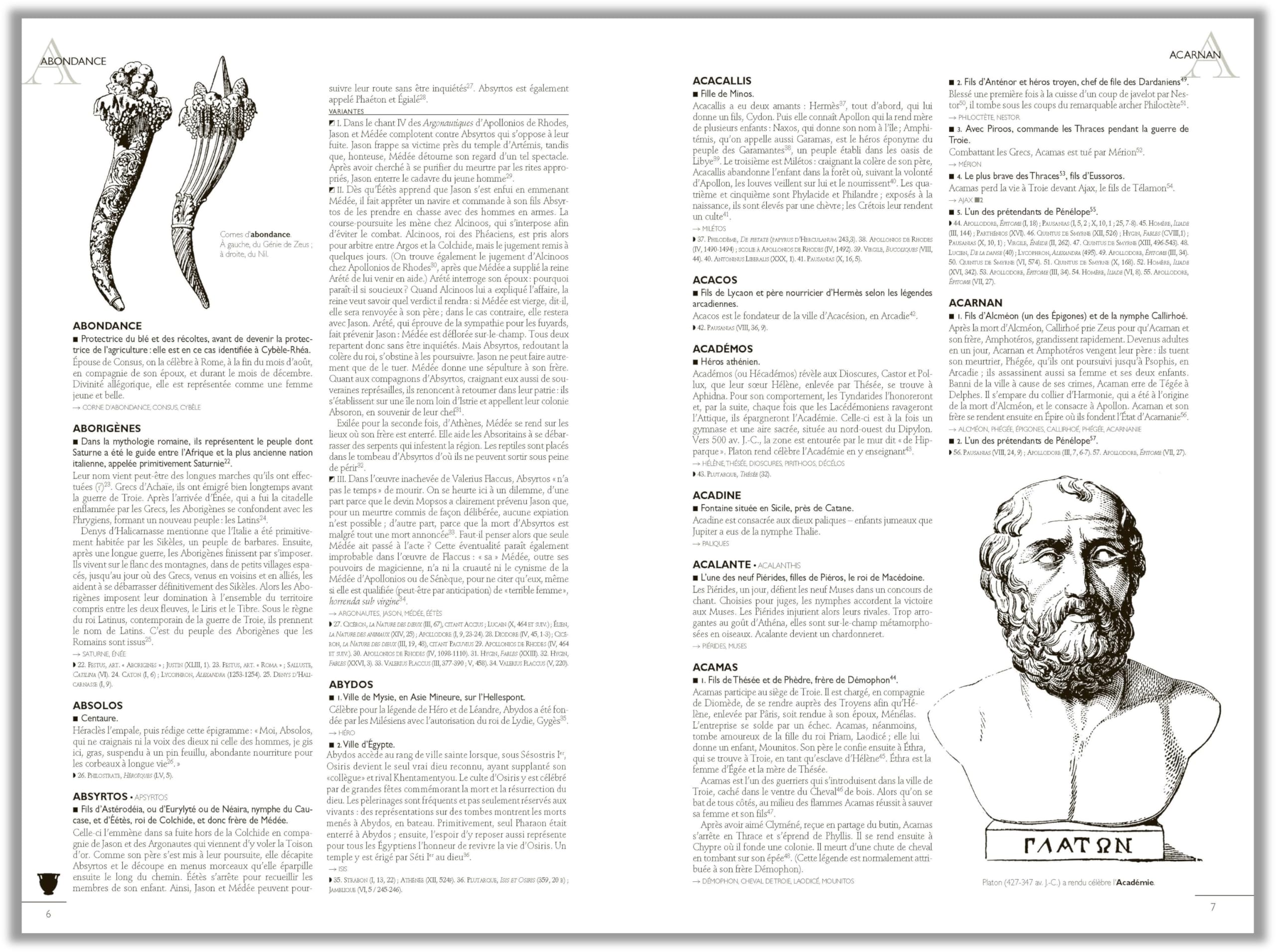 Grand dictionnaire Larousse de la Mythologie grecque et romaine