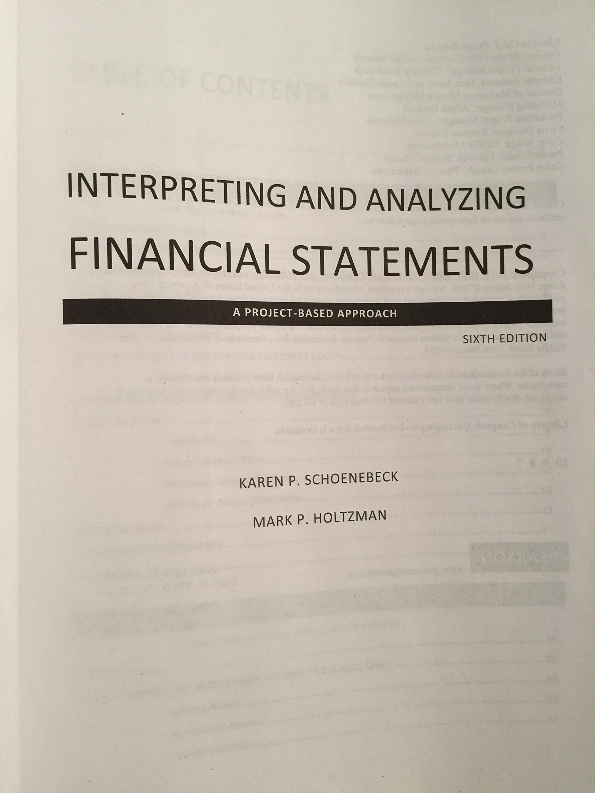 Interpreting and Analyzing Financial Statements: A Project-Based Approach - Image 2