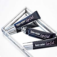Vista 9 de Lune+Aster Powerlips - Aceite labial sin tinte que añade brillo e hidratación profunda, transparente