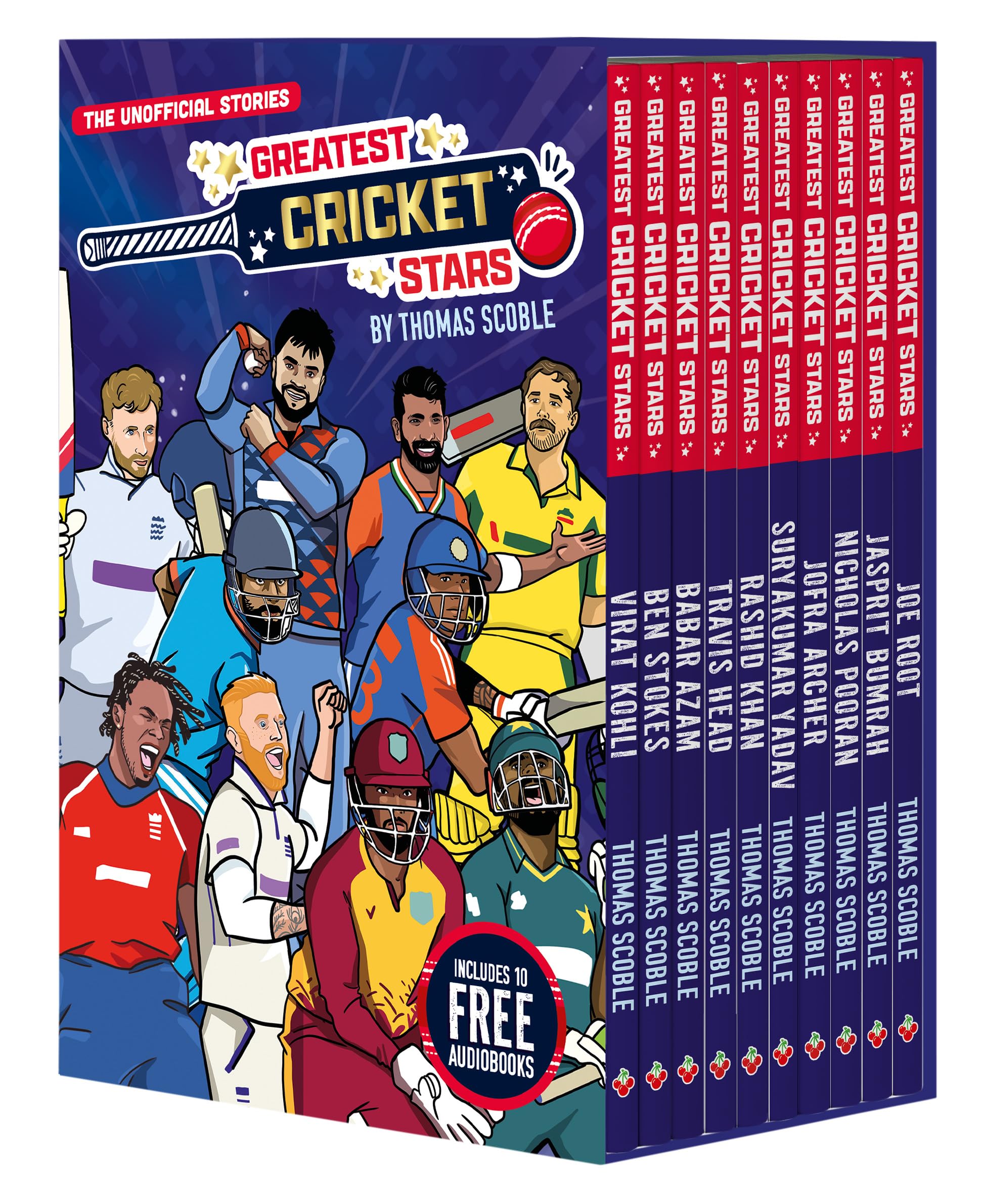 The Greatest Cricket Stars 10 Book Collection - The Incredible Journey of One of the World's Greatest Cricketers, Perfect for Ages 7-9! (The Greatest Cricket Stars 10 Book Collection)