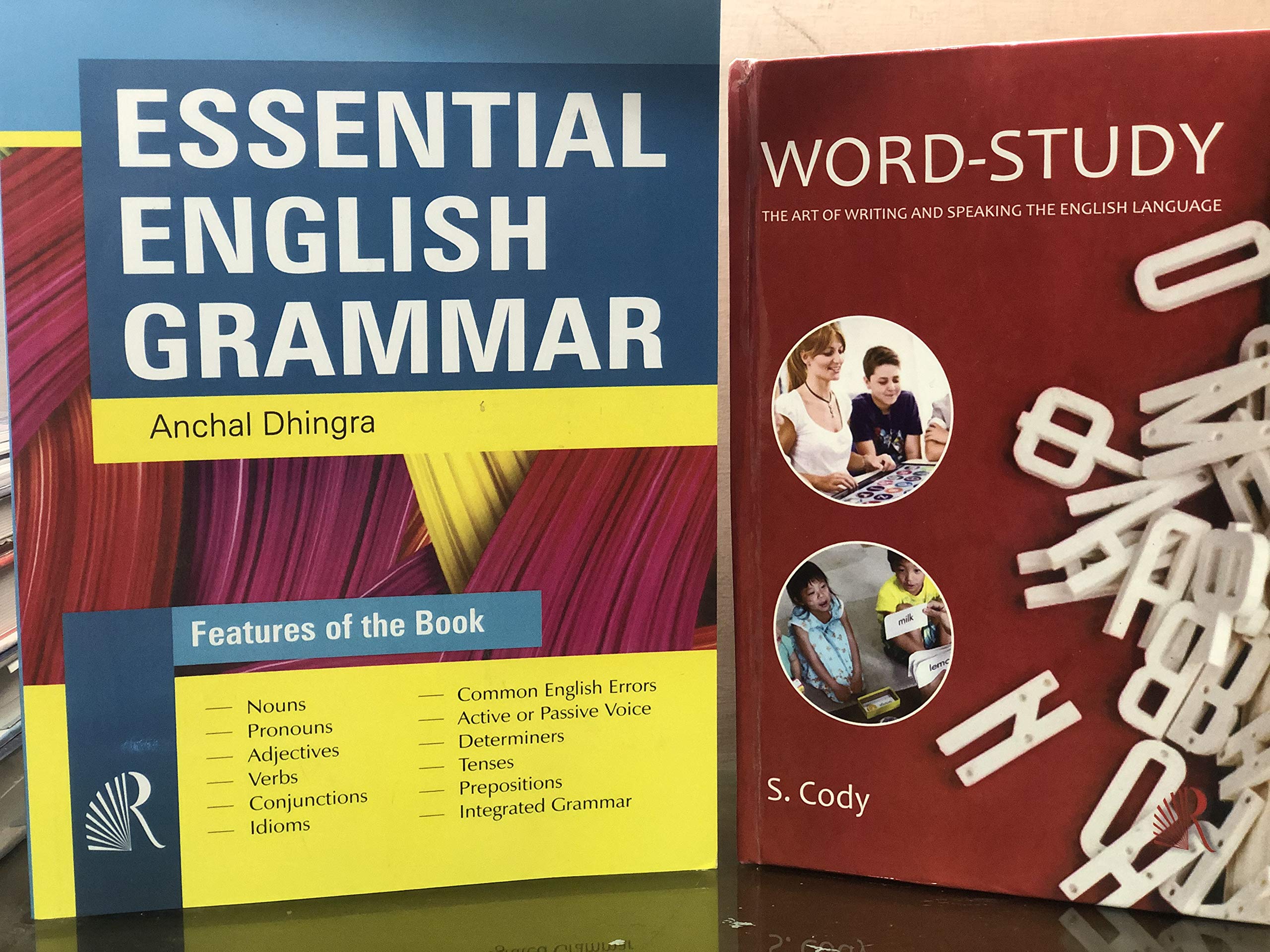 COMBO PACK - ESSENTIAL ENGLISH GRAMMAR + WORD-STUDY (SET OF 2 BOOKS) [Paperback] Anchal Dhingra and S. Cody Paperback – 1 January 2021