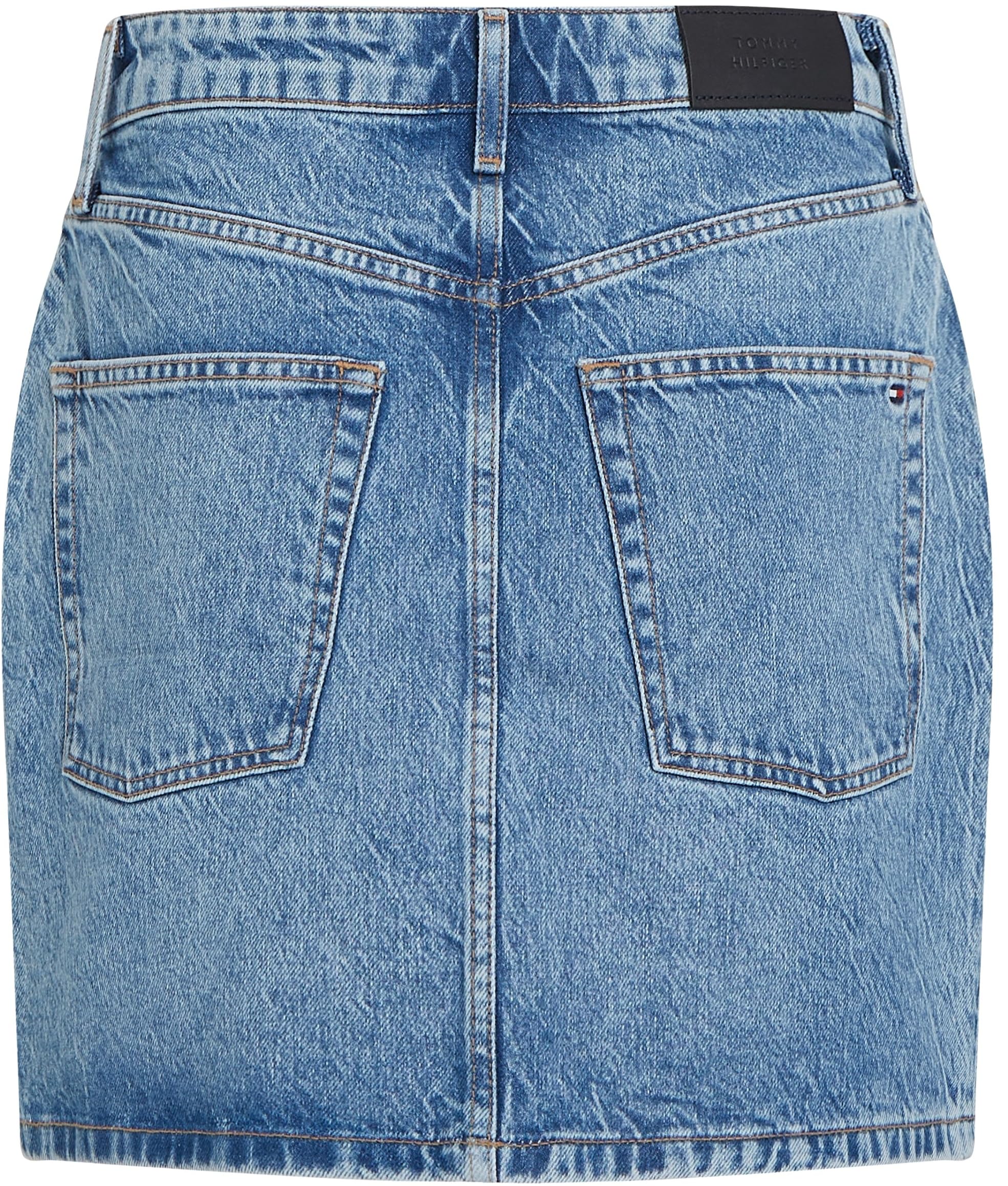 Tommy Hilfiger Falda Vaquera Mujer Mini Ali Minifalda