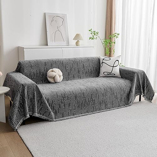 Miniatura 140 de MYSKY HOME Funda de Sofá Fundas de Sofá Fundas de Sofá para Sofá de 3 Cojines Apto para Mascotas, Funda de Sofá en Forma de L Fundas de Sofá Verde