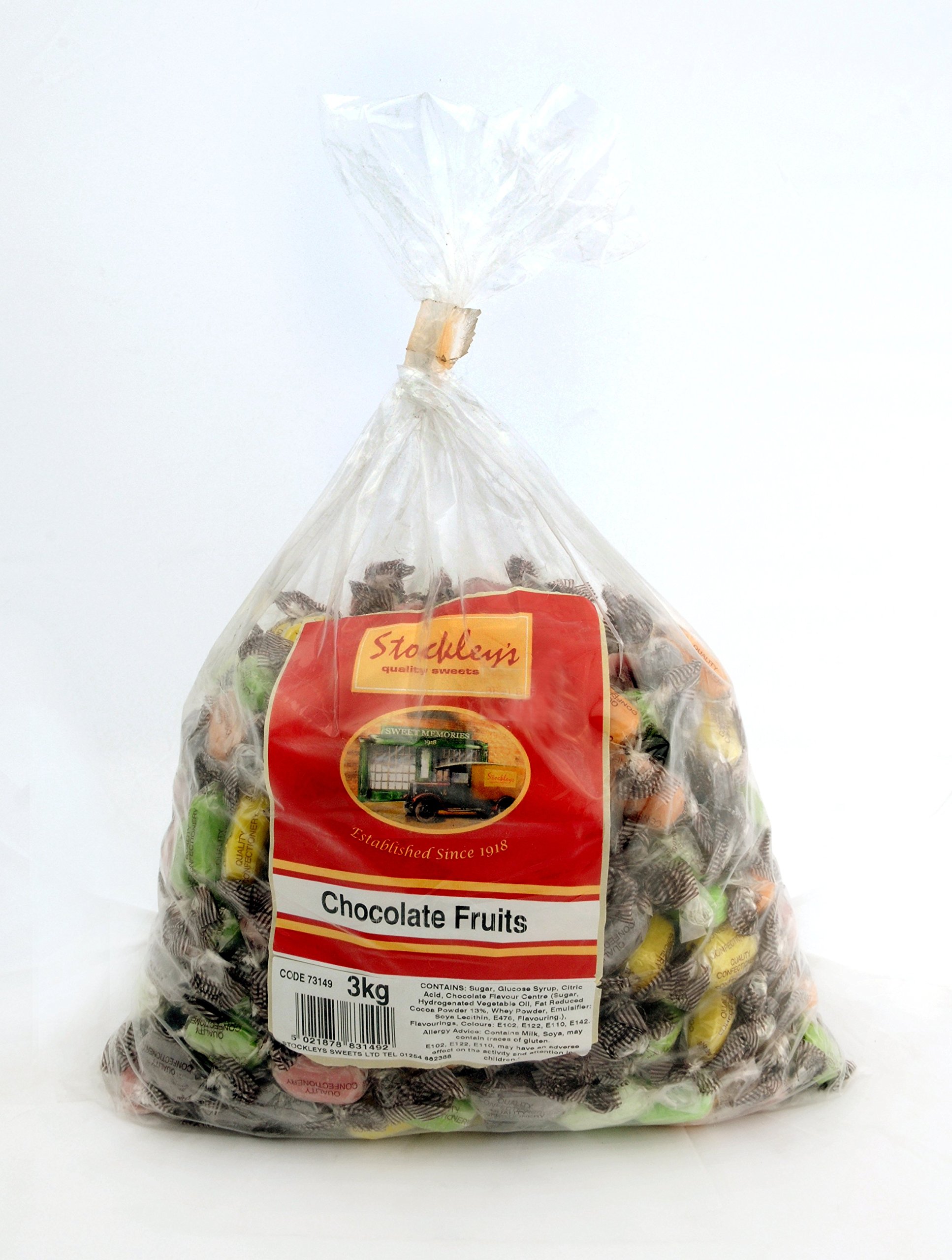 Chocolate Fruits (STOCKLEYS) 3KG