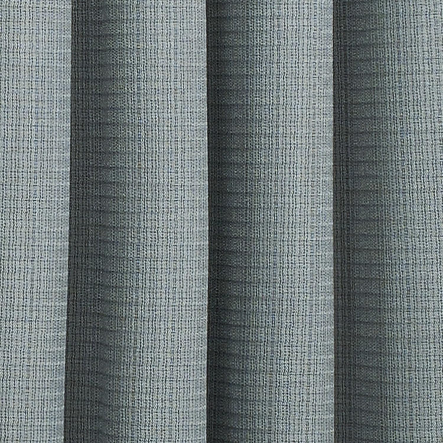 ECLIPSE Blackout Curtains for Bedroom - Palisade 52" x 95" Insulated Darkening Single Panel Grommet Top Window Treatment Living Room, Mineral