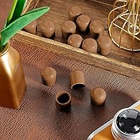 Vista 7 de Jetec 72 Piezas Tapas para Patas de Sillas Plegables de 7/8 Pulgadas Tapas de Extremo de Silla de Plástico Resistente Deslizadores de Muebles