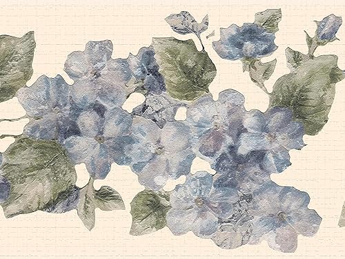 Dundee Deco Papel tapiz con borde para despegar y pegar DDAZBD9195, diseño retro, diseño retro, 15 pies x 7 pulgadas (15.0 ft x 7.0 in), autoadhesivo