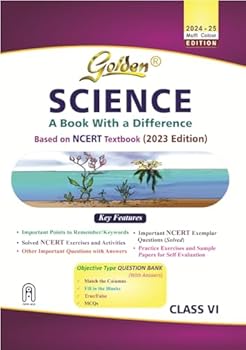 Paperback Golden Science: A Book with a Difference for Class - 6 with Sample Papers (For 2020 Final Exams) Book