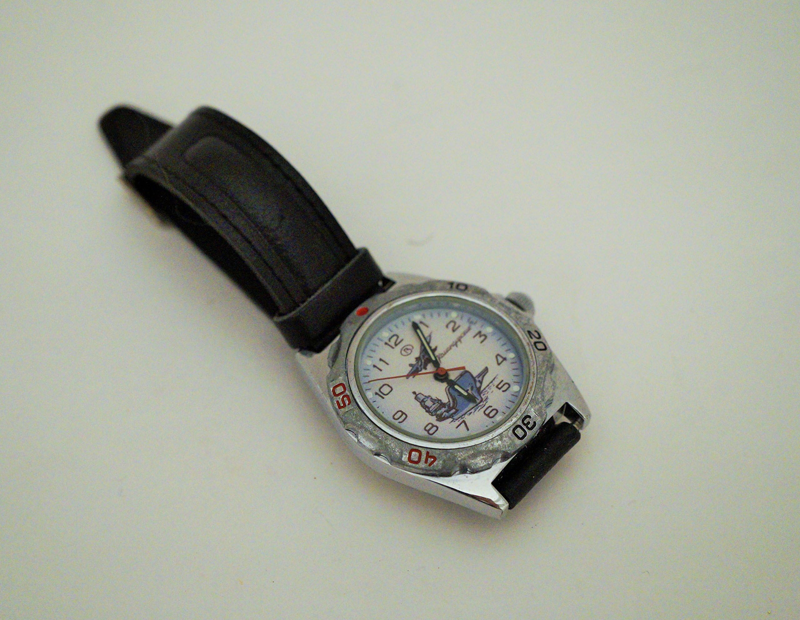 "Vostok" Komandirskie Military Russian Commander Watch "Aircraft-carrier"