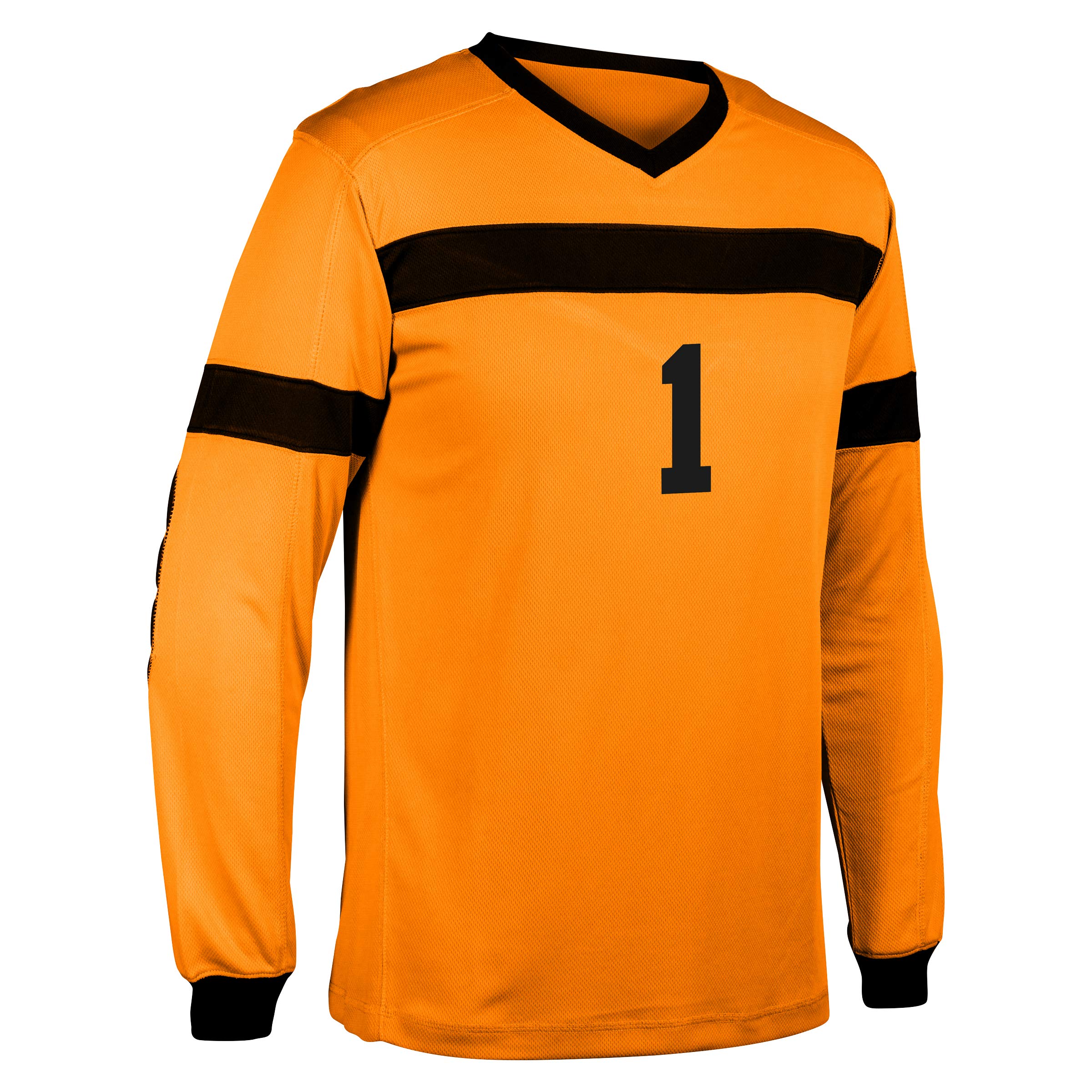 Champro Keeper Soccer Goalie Jersey - Neon/Blaze Orange - Adult Jersey Mixte