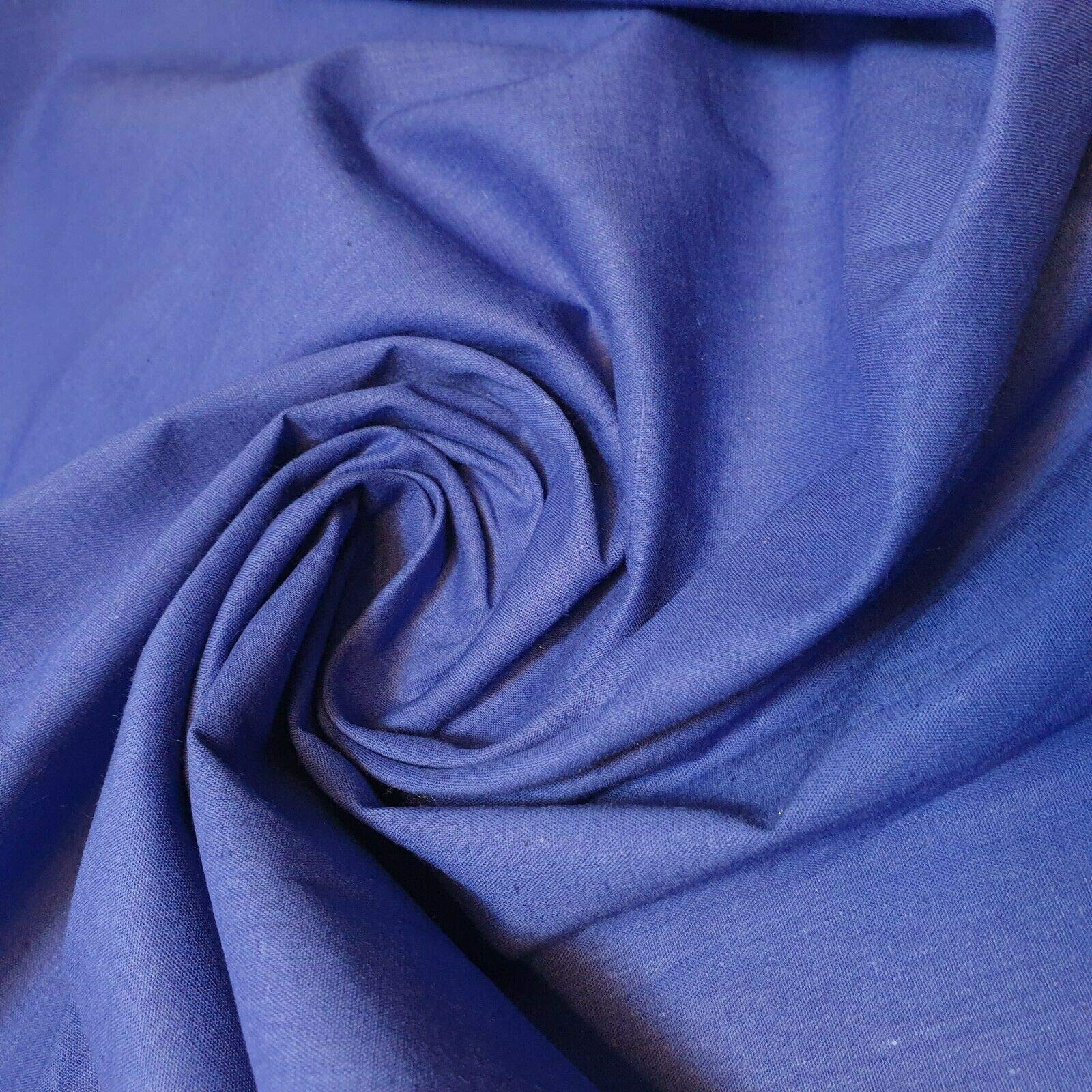 Textile Station - Tessuto Janak, 100% cotone, larghezza 112 cm, tinta unita, 10 m
