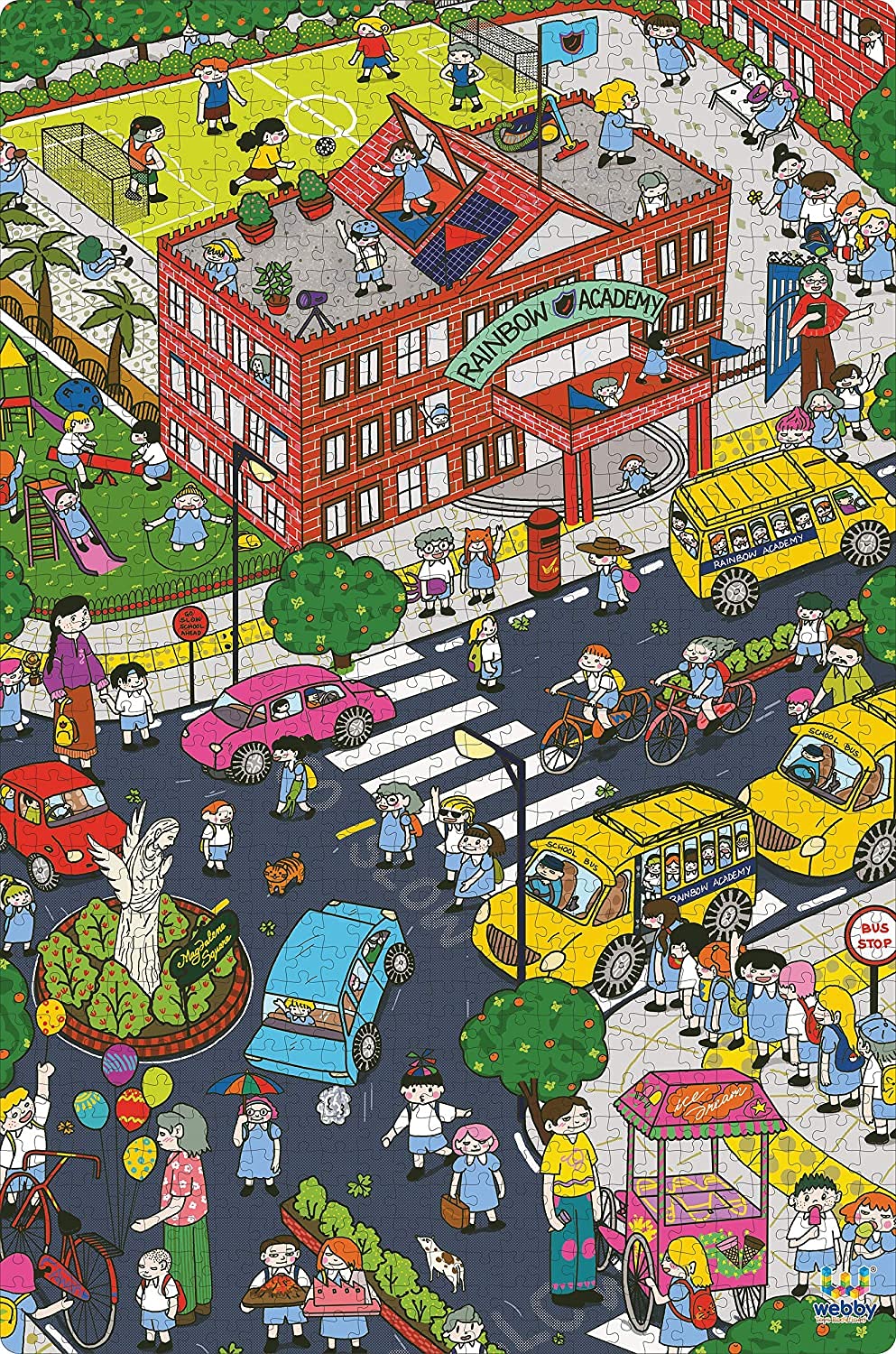 Webby After School Illustration Jigsaw Puzzle | Best Gift for Teenager | Fun and Challenging | Puzzle for Adult and 14+ Kids, 1000 Pcs Puzzle (B0BNC337F9) Amazon Price History, Amazon Price Tracker