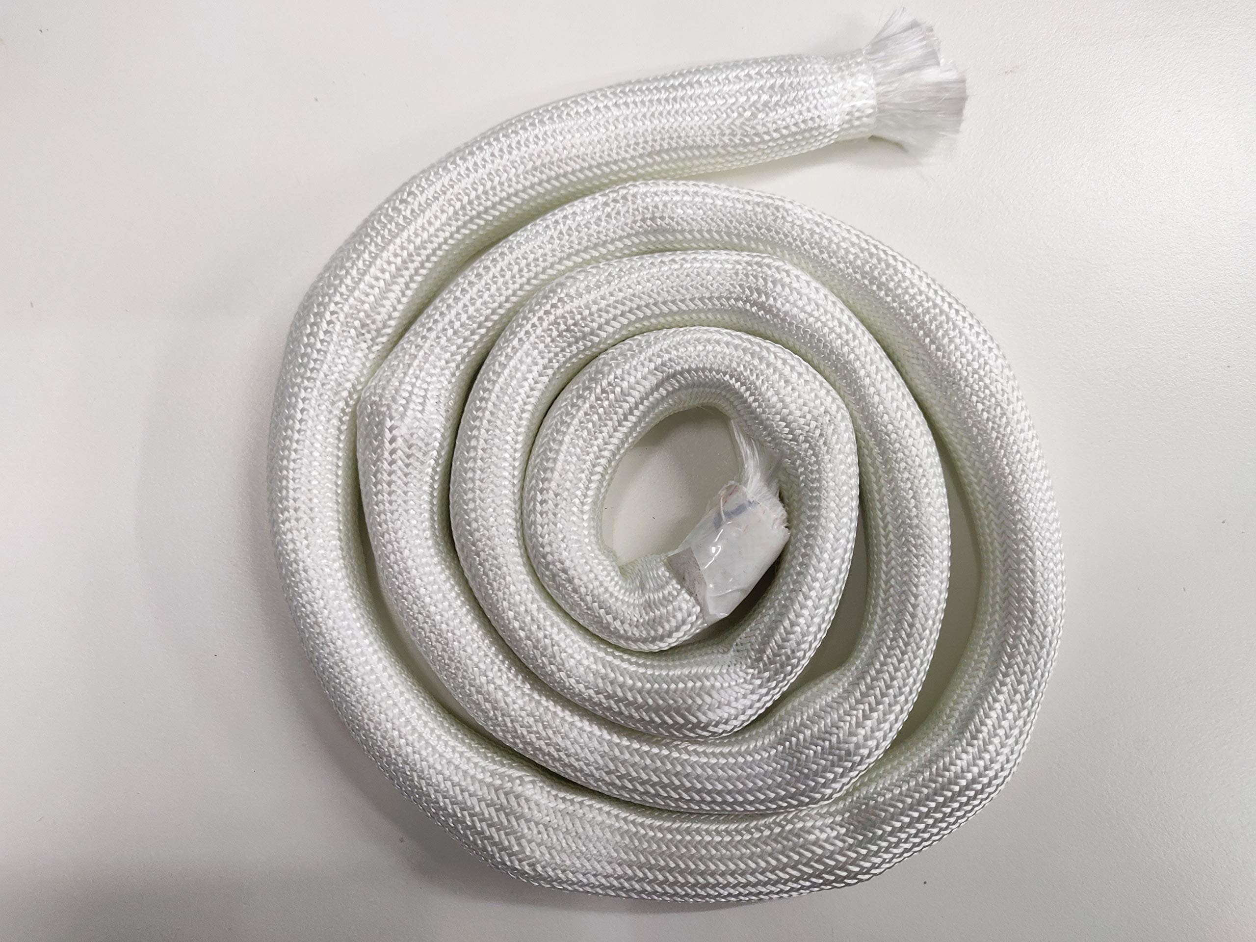 Corde tressée thermique rembourrée 14mm joint étanchéité 600 degrés 5m