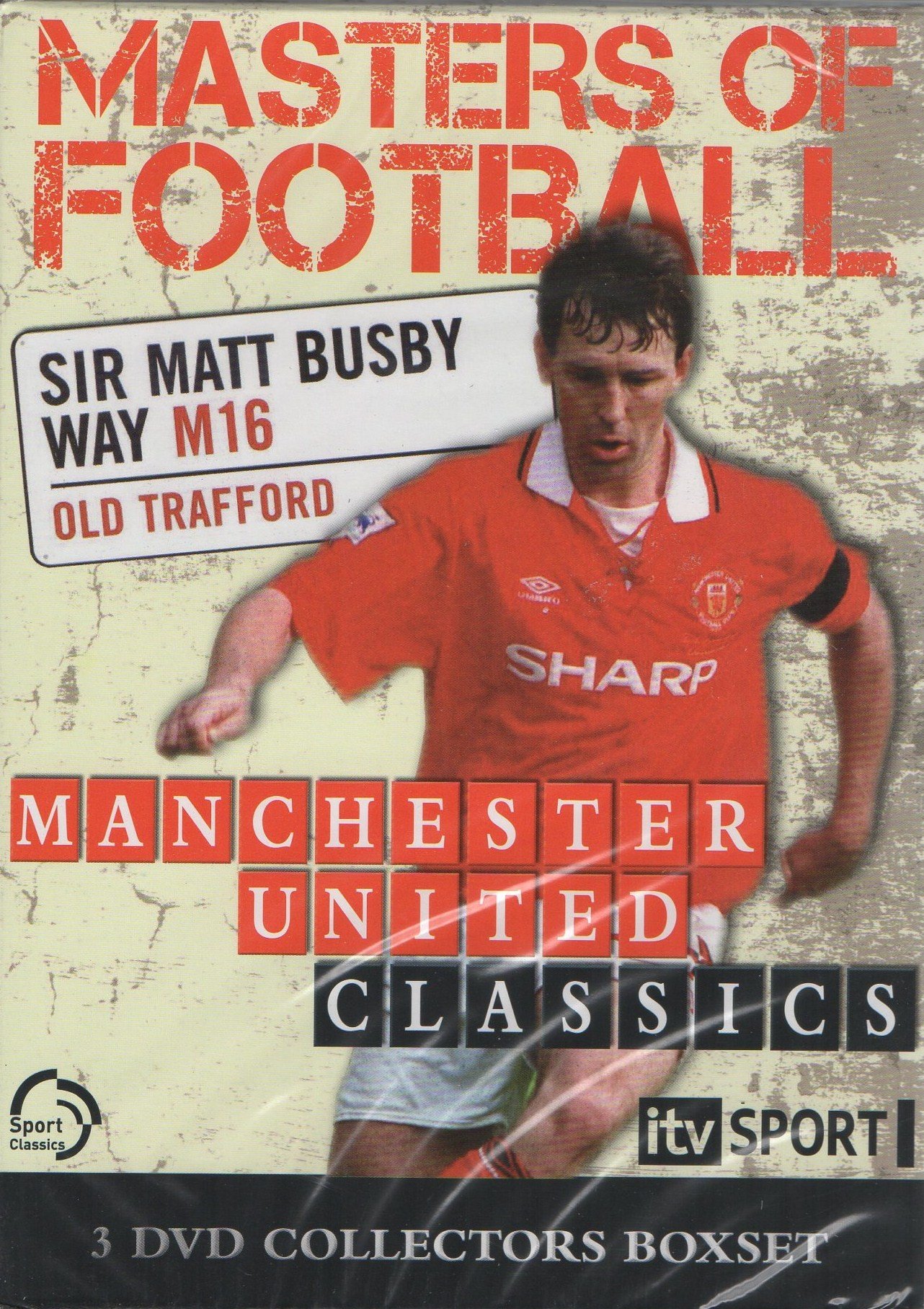 Masters Of Football Manchester United Classics 3 DVD BOX SET