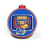 NCAA Kansas Jayhawks - Allen Fieldhouse 3D StadiumView Ornament, Team Colors, Large
