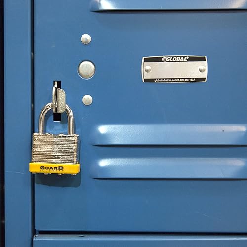 Miniatura 3 de Guard Security Juego de 4 candados de cuerpo de acero en capas fuertes