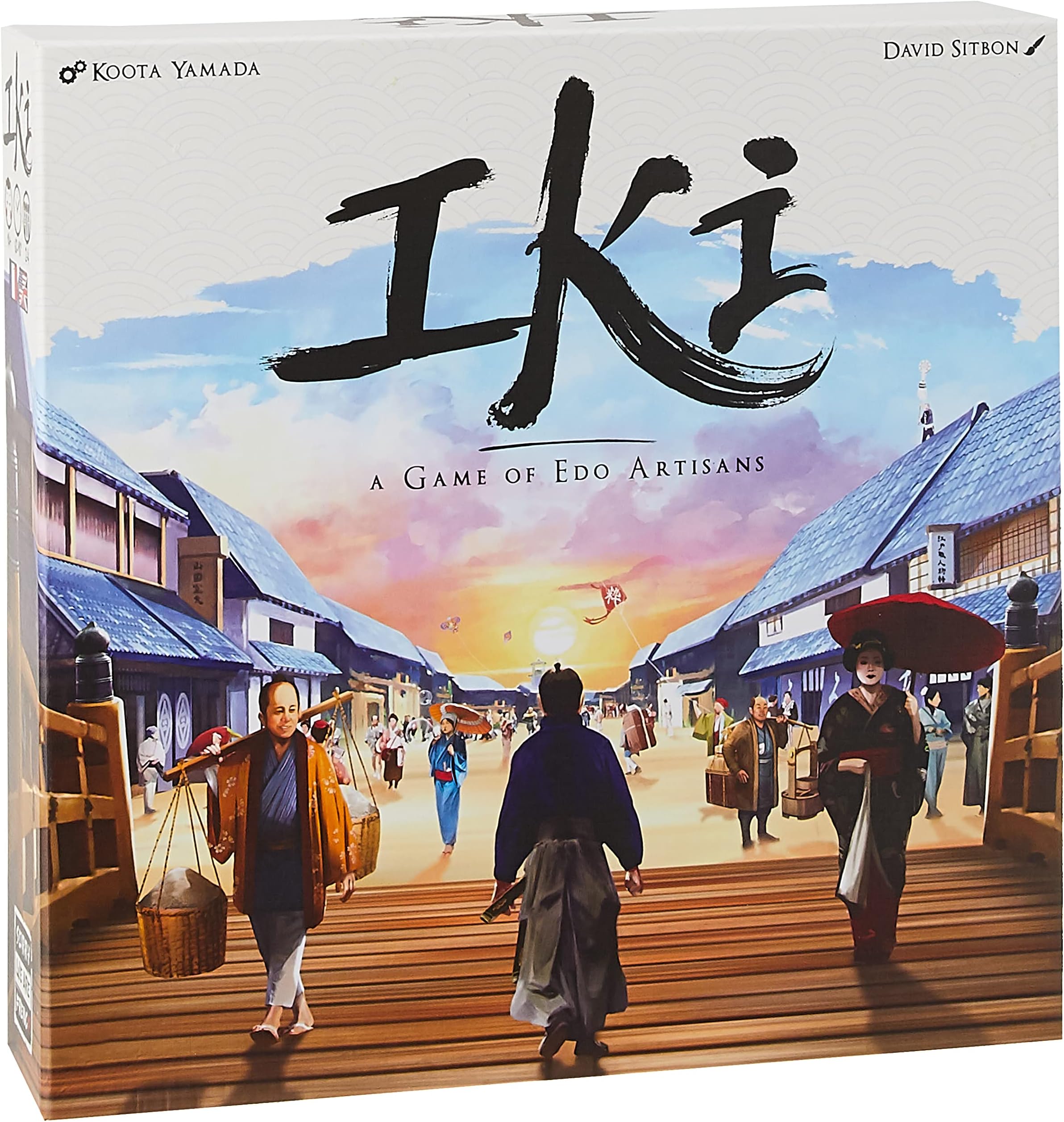 IKI: A Game of Edo Artisans Board Game For Ages 14+