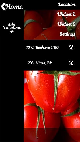 Widget de relógio de tomate macio