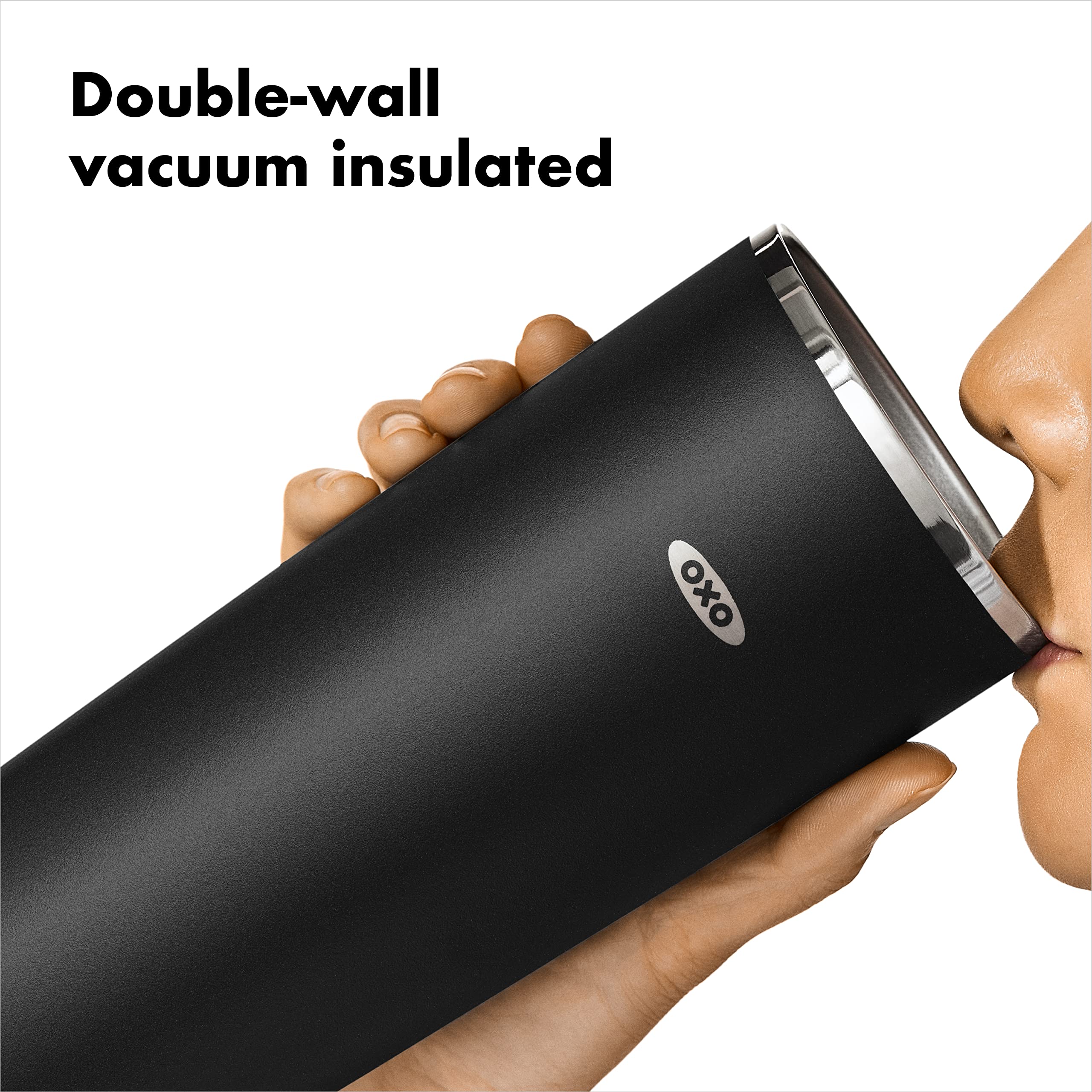 OXO Tumbler, 16 oz, Onyx