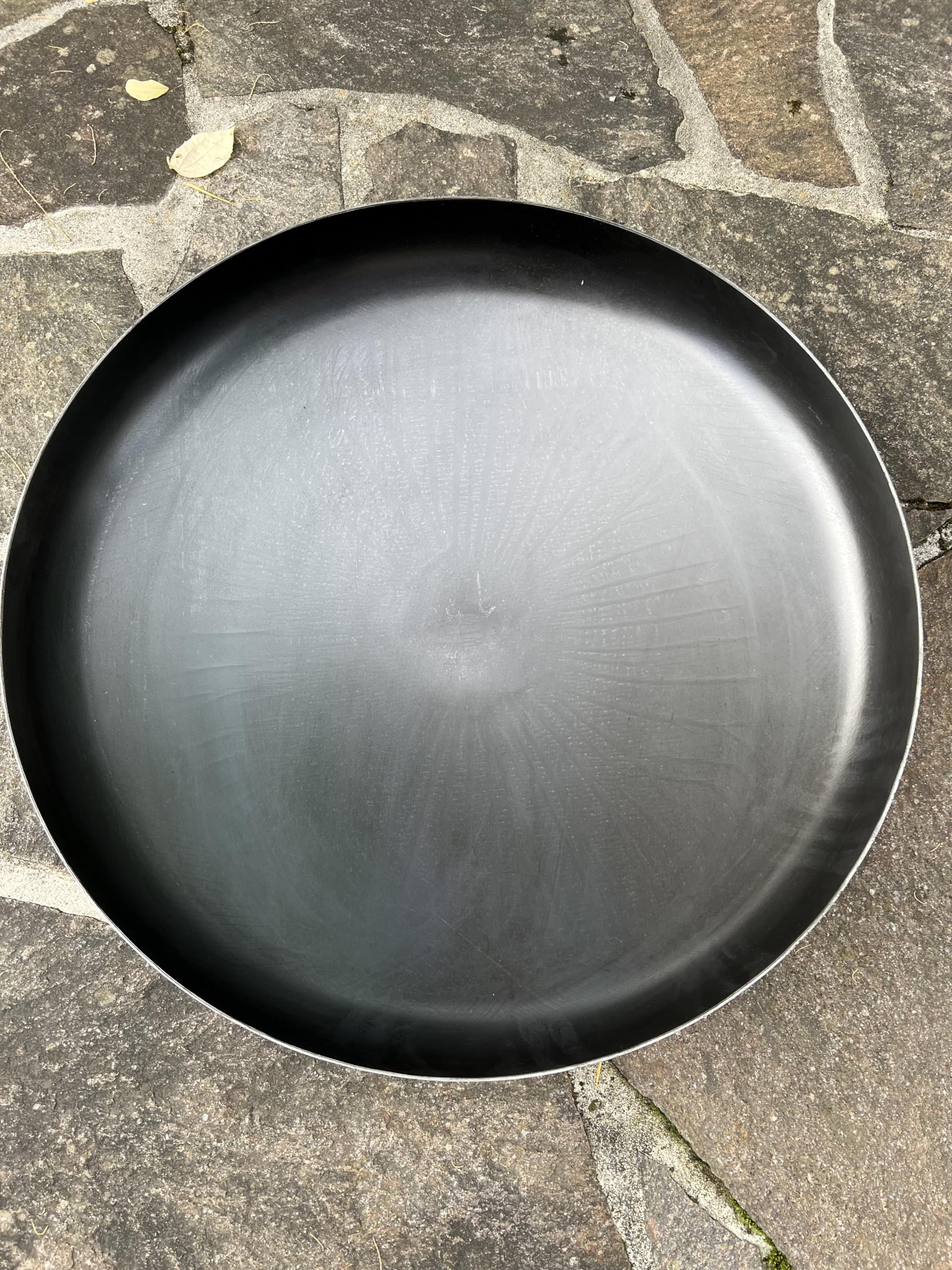 Brasero Palma de 60 cm, brasero para el jardín, protección contra chispas, terraza y balcón, barril de fuego y cesta de fuego (60 cm de diámetro)